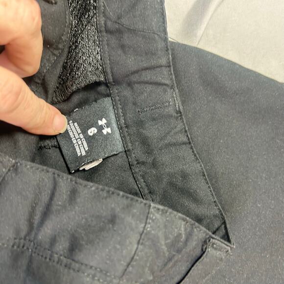 Under Armour Little Boys Black Flat Front Shorts size 6 Two pair - Picture 6 of 6